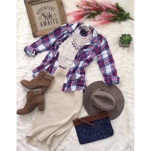 Rails Gooseberry Plaid